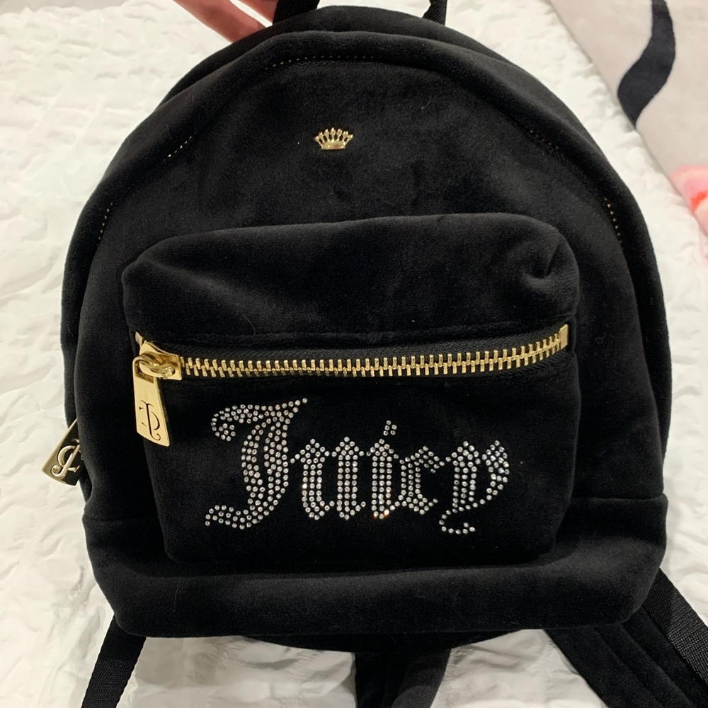 Juicy Couture Bel Air Bijoux Ultra Luxe Velour Mini Backpack